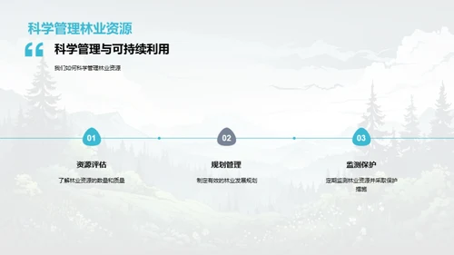 林业驱动：可持续发展与环保