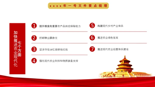 中央一号文件深度解读条例内容PPT课件