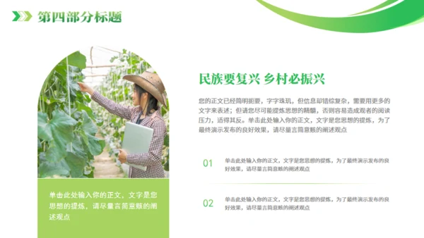 全面推进乡村振兴通用PPT