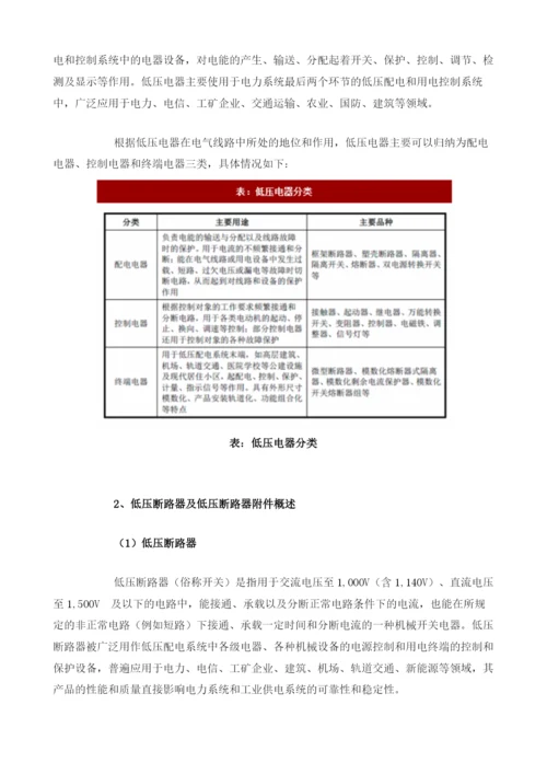 我国低压断路器及低压断路器行业主要产品、发展历程及现状分析.docx