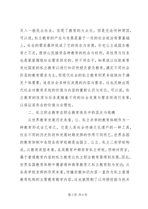 发展我国民办职业教育思考 (2).docx