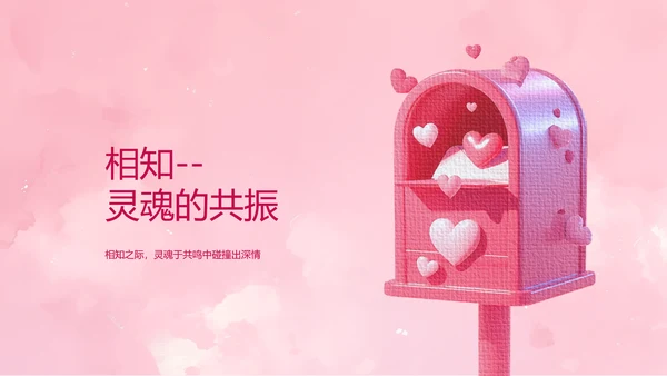 粉色像素风爱你每天都是情人节活动介绍ppt模板
