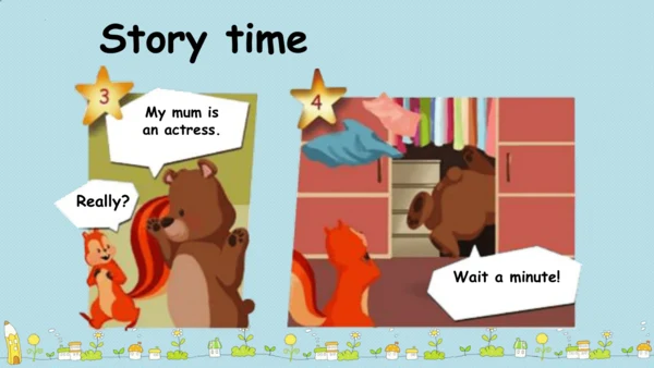 Unit 2 My family   Part C  Story time 课件(共38张PPT)