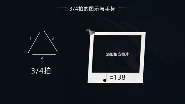 简约黑白怎样指挥唱歌PPT模板宣传PPT动态PPT