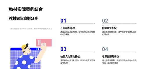 文化礼仪在教学中的应用PPT模板