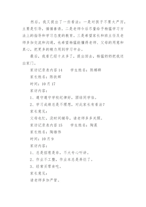 家访记录表内容.docx