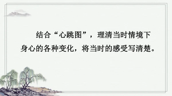 部编版四年级上册语文 习作：我的心儿怦怦跳 课件