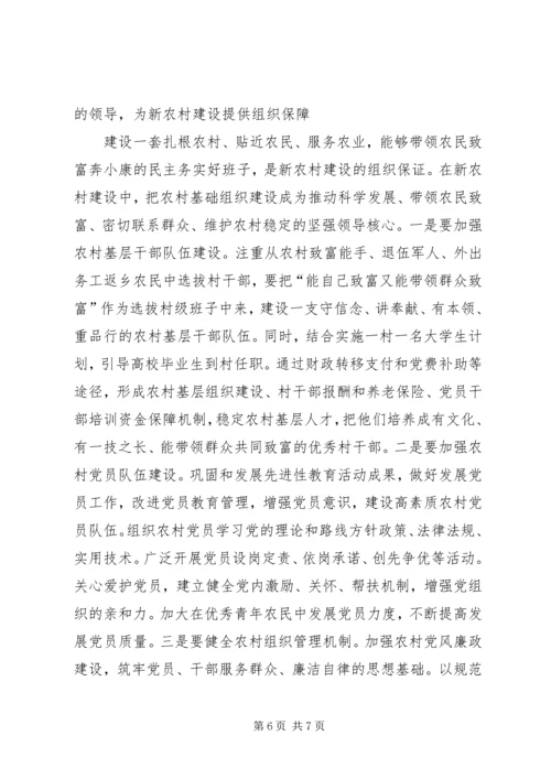 县新农村路径取向调研报告.docx