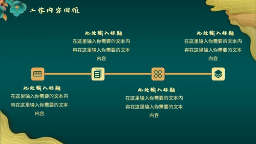 高端中式鎏金BUSINESS项目方案通用PPT模板