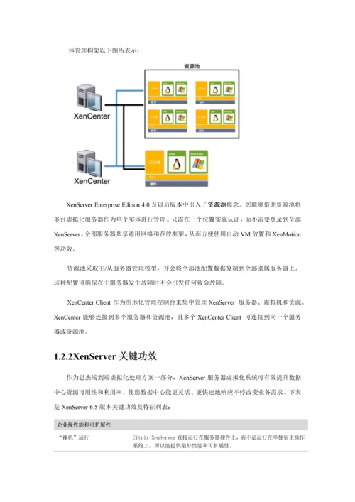 服务器虚拟化解决专项方案.docx