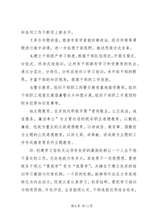 创建学习型机关征文创建学习型机关之我见 (2).docx