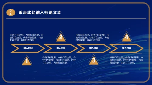 第一名金色年会颁奖通用PPT模板