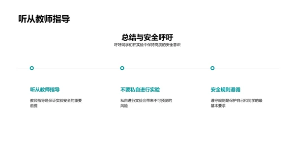实验室安全讲座PPT模板
