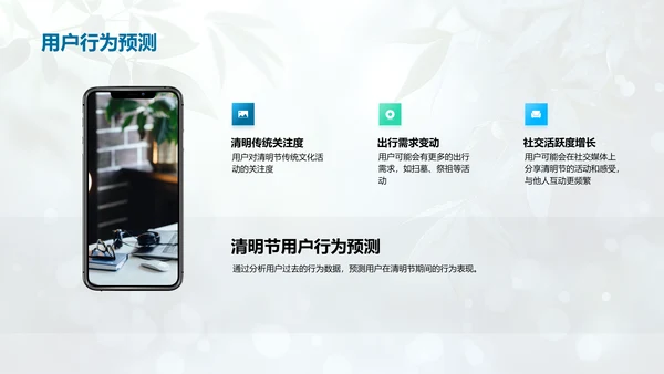 清明用户画像建立PPT模板