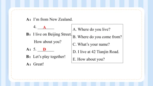 Unit 1  We have new friends Lesson 5- Lesson 6 课件(