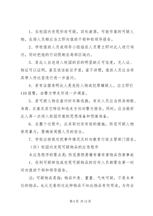 公司反恐防暴工作梳理情况.docx