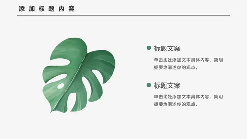 小清新简约教学PPT模板