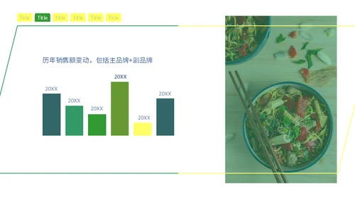 绿色清新风格企业介绍通用PPT模板