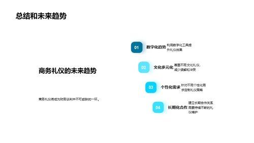 礼仪助力财务谈判