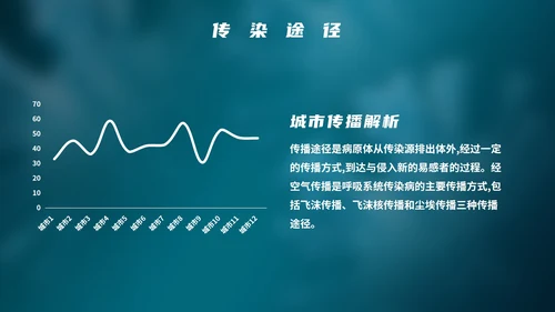 精品新冠病毒城市数据分析报告PPT模板