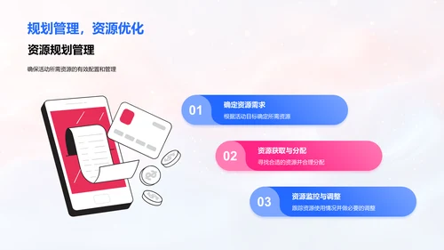 活动策划实用技巧PPT模板