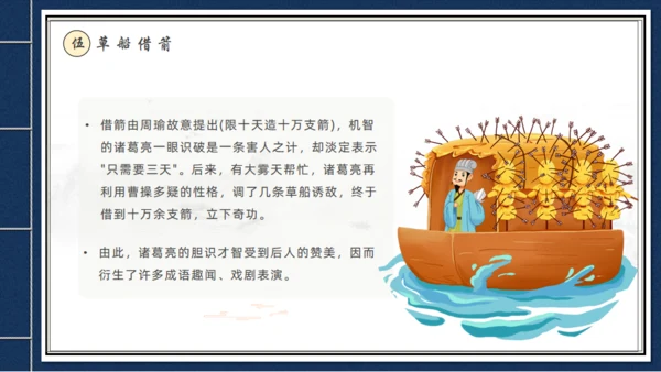 走进《三国演义》古书线装本创意通用PPT模板