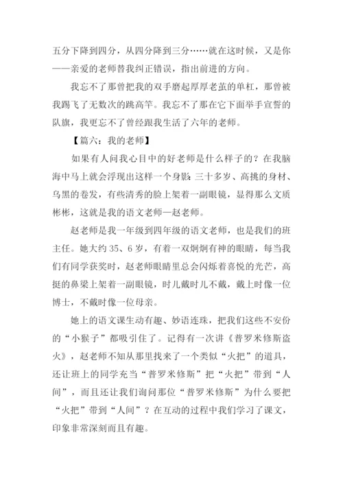 我的老师作文900字.docx