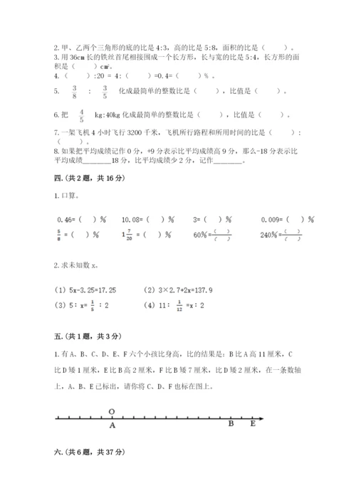 北京版数学小升初模拟试卷精品（满分必刷）.docx