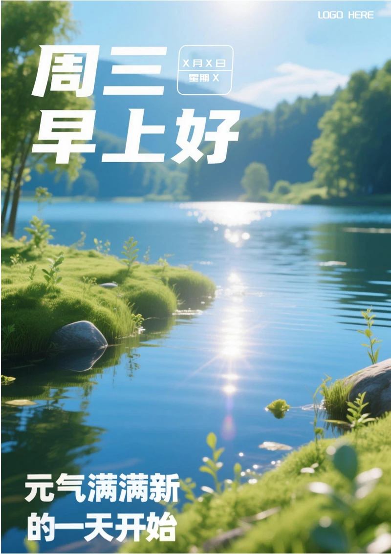 每日一签周三早上好问候(河水)