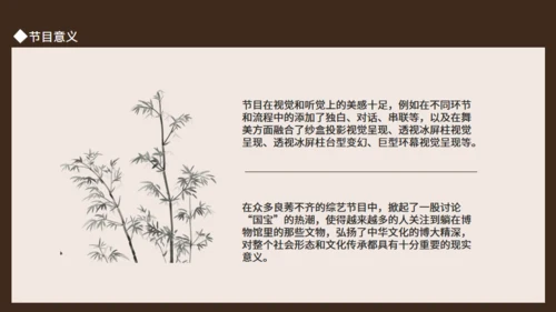 文博探索节目国家宝藏动态通用PPT模板