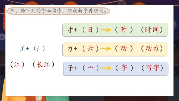 【核心素养】部编版语文一年级下册-识字4. 猜字谜 第1课时（课件）