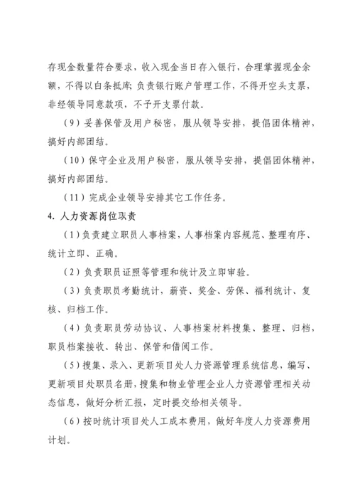 物业公司岗位基础职责全.docx