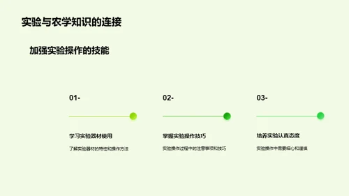 农学实验探究与技巧