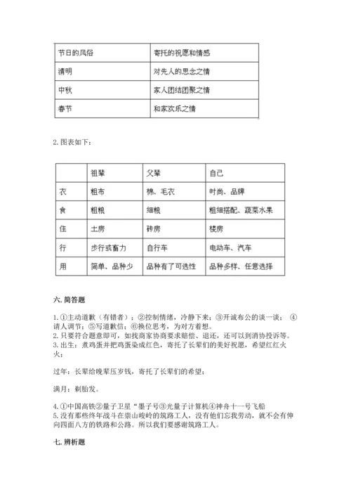 部编版四年级下册道德与法治《期末测试卷》可打印.docx