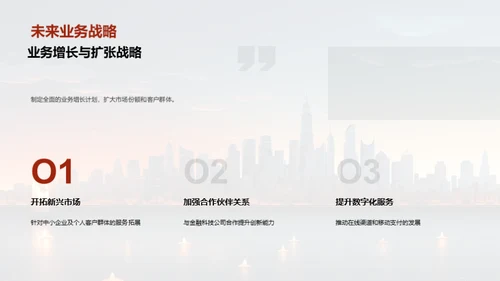金融业务半年回顾与展望