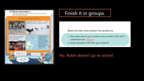 Unit2 Ways to go to school PartC 课件（共53张PPT）