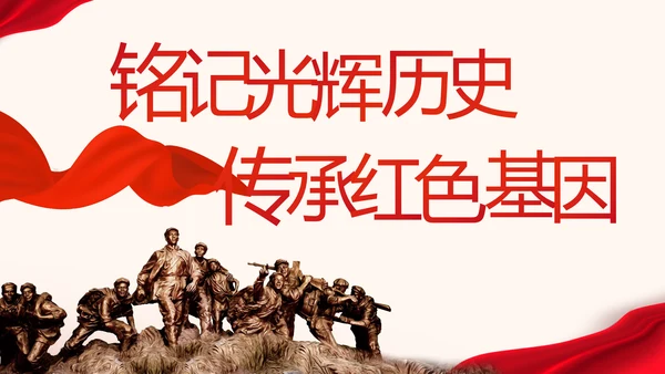 七一党支部党史学习教育工作总结动态PPT模板