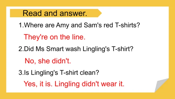 Module 4 Unit 1 Mum bought a new T-shirt for me 课件