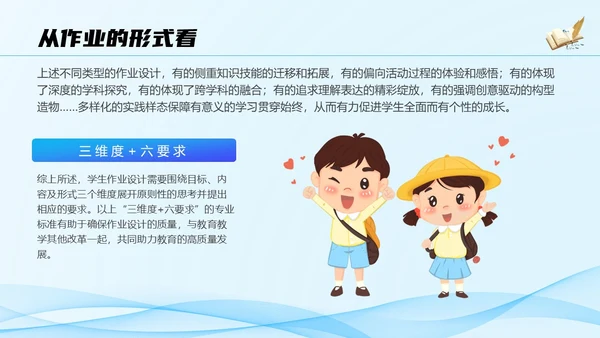 蓝色科技流体线条教师作业设计培训PPT教师培训