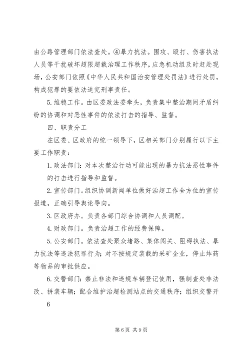 运输车辆超限超载治理工作实施方案 (2).docx