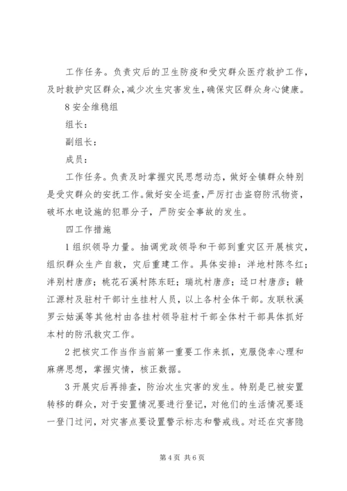 乡镇防汛救灾工作指导方案.docx