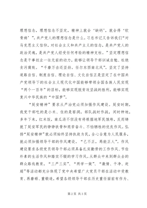 汲取延安精神加强从严治党心得.docx