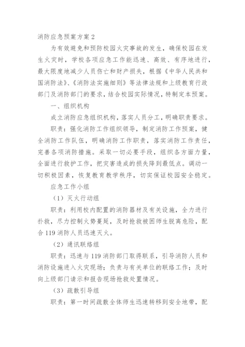 消防应急预案方案.docx