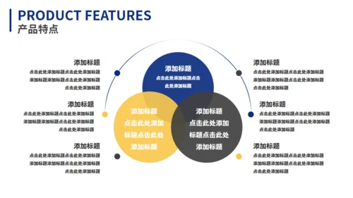 深蓝大气欧美风企业介绍通用PPT模板