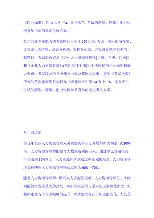 人力资源管理师的报考条件及方式