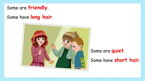 Unit 3 My friends B Let's learn 课件(共41张PPT)