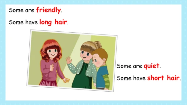 Unit 3 My friends B Let's learn 课件(共41张PPT)