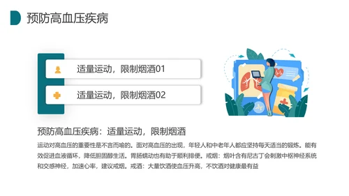 预防高血压健康知识科普讲座PPT模板