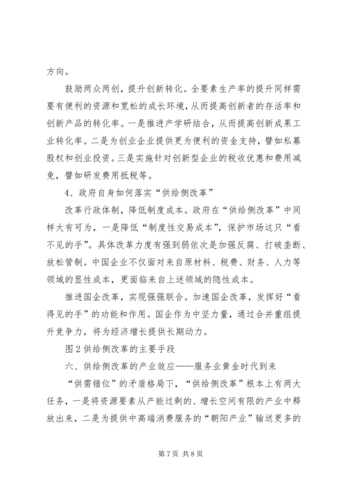 供给侧改革三个得分要点 (3).docx