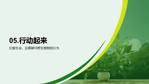 野生植物：生命守护者